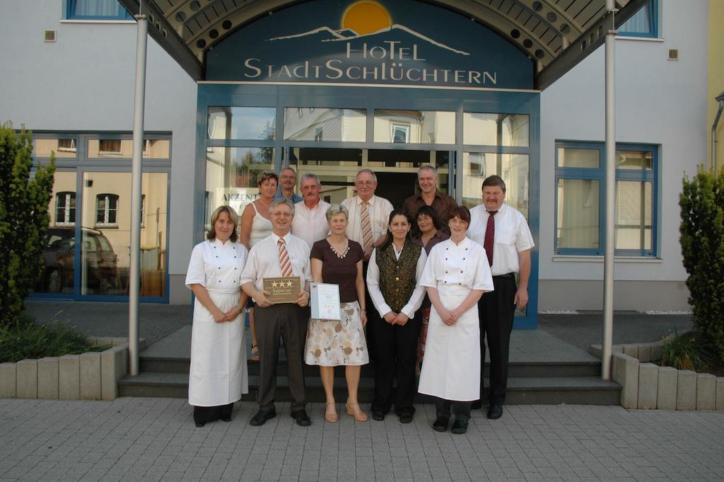 Akzent Hotel Stadt Schluechtern ***S Экстерьер фото